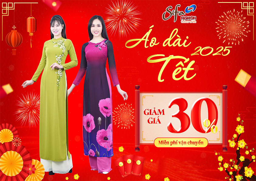 Khuyến mãi Áo dài Tết 2025