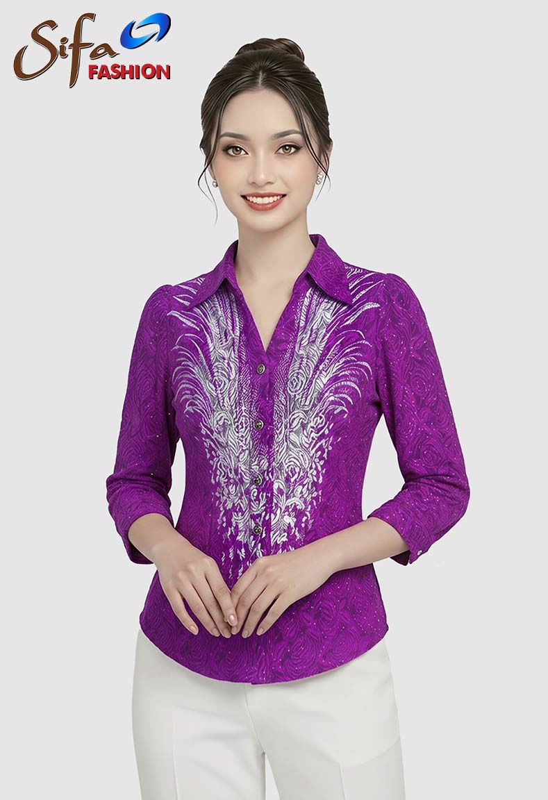 Áo sơ mi kim tuyến