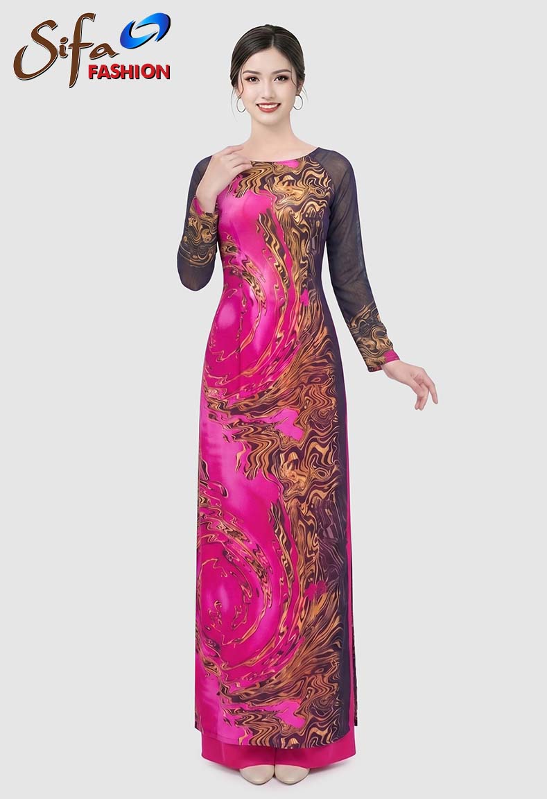 Áo dài cổ thuyền
