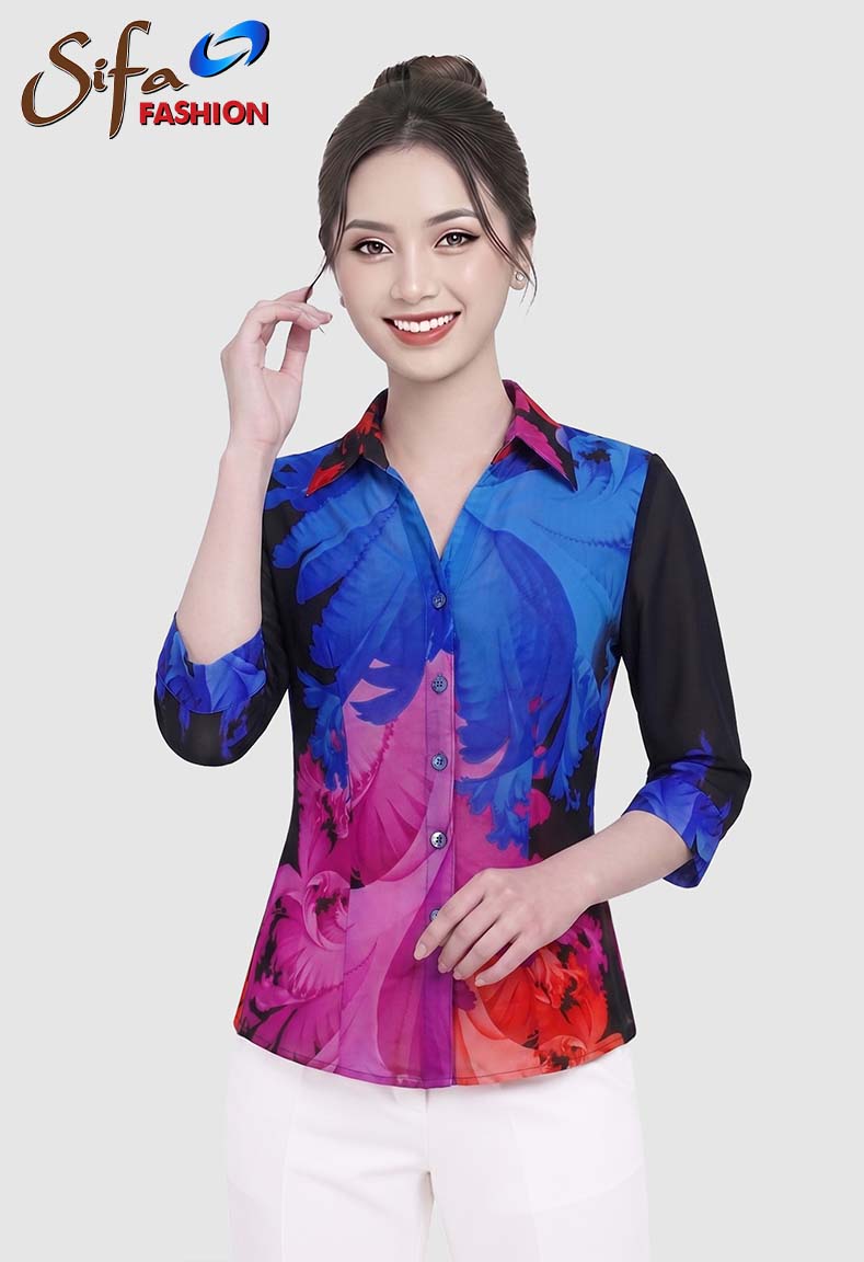 Áo cổ sơ mi