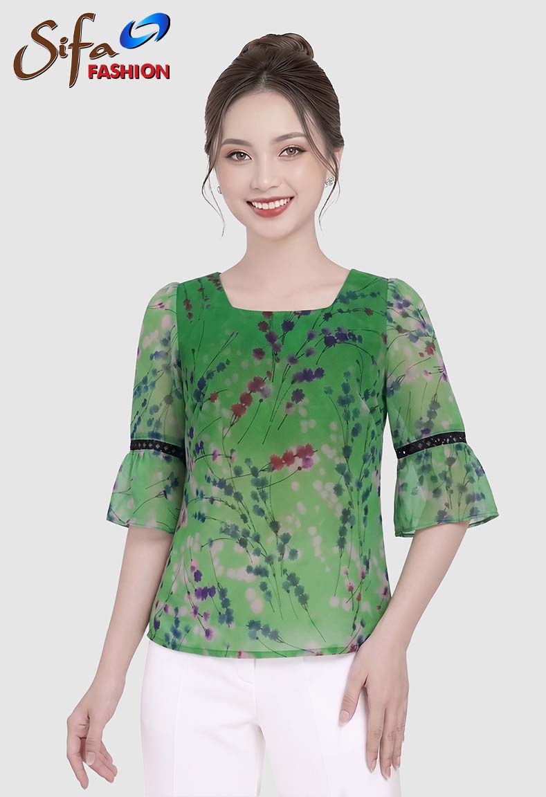 Áo cổ vuông