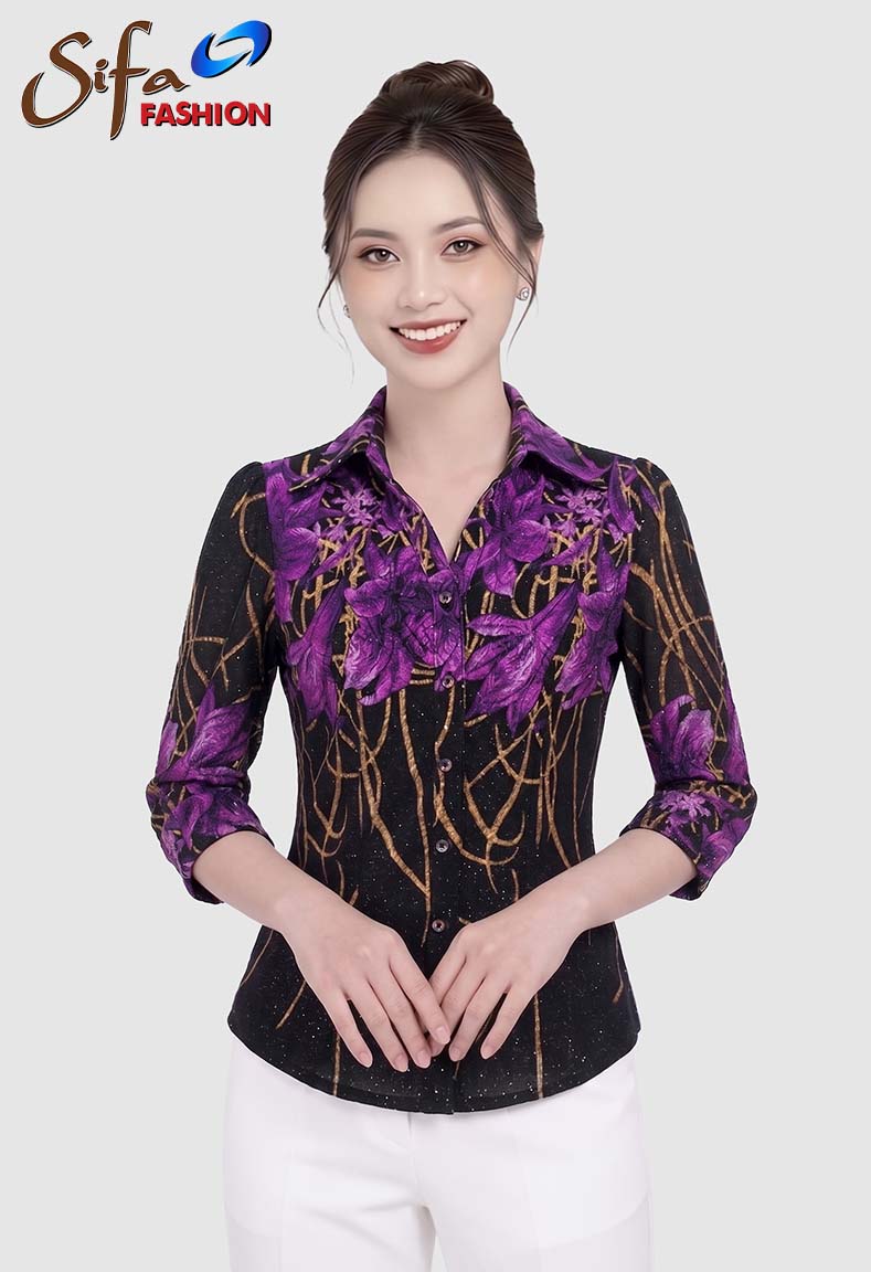 Áo cổ sơ mi